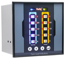 Water and Foam level indicator