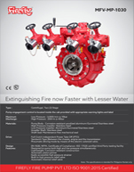 Multi Pressure Vehicle Mounting Fire Pumps